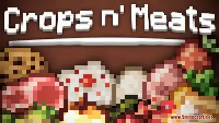 Crops n' Meats Resource Pack (1.21.1, 1.20.1) – Texture Pack