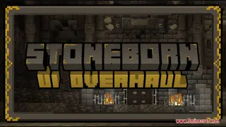 STONEBORN UI Overhaul Resource Pack (1.21.1, 1.20.1) – Texture Pack