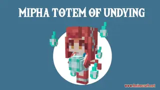 Mipha Totem of Undying Resource Pack (1.21.1, 1.20.1) – Texture Pack