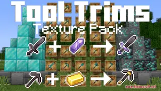 Tool Trims Resource Pack (1.21.1, 1.20.1) – Texture Pack