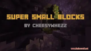 Super Small Blocks Resource Pack (1.21.1, 1.20.1) – Texture Pack