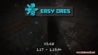 Easy Ores Resource Pack (1.21.1, 1.20.1) – Texture Pack