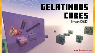 D&D's Gelatinous Cubes Resource Pack (1.21.1, 1.20.1) – Texture Pack