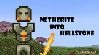 Netherite To Hellstone Resource Pack (1.21.1, 1.20.1) – Texture Pack