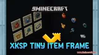 XKSP Tiny Item Frame Resource Pack (1.21.1, 1.20.1) – Texture Pack