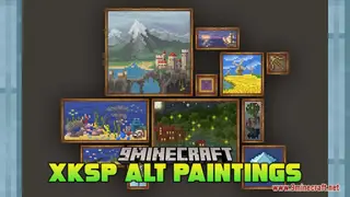 XKSP Alt Paintings Resource Pack (1.21.1, 1.20.1) – Texture Pack