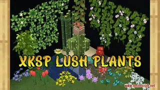 XKSP Lush Plants Resource Pack (1.21.1, 1.20.1) – Texture Pack