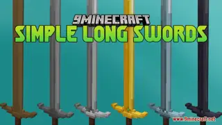 Simple Long Swords Resource Pack (1.21.1, 1.20.1) – Texture Pack