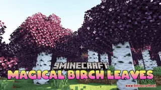 Magical Birch Leaves Resource Pack (1.21.1, 1.20.1) – Texture Pack