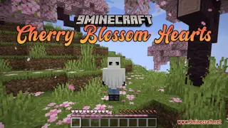 Cherry Blossom Hearts Resource Pack (1.21.1, 1.20.1) – Texture Pack