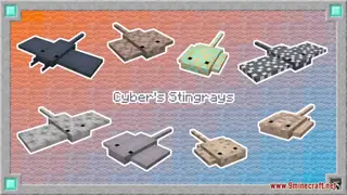 Cyber's Stingrays Resource Pack (1.21.1, 1.20.1) – Texture Pack