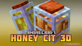 Honey CIT 3D Resource Pack (1.21.1, 1.20.1) – Texture Pack