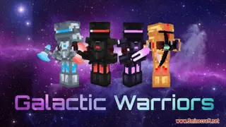 Galactic Warriors Armory Resource Pack (1.21.1, 1.20.1) – Texture Pack