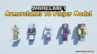 Armorstands To Player Model Resource Pack (1.21.1, 1.20.1) – Texture Pack