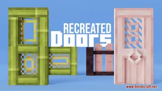 Recreated Doors Resource Pack (1.21.1, 1.20.1) – Texture Pack