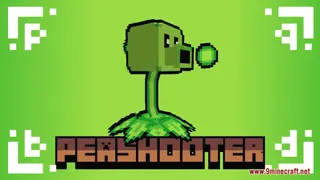 Peashooter Skeleton Resource Pack (1.21.1, 1.20.1) – Texture Pack