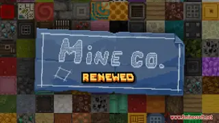 MINE CO. RENEWED Resource Pack (1.21.1, 1.20.1) – Texture Pack