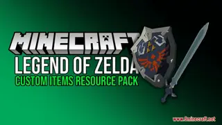 Legend Of Zelda Custom Items Resource Pack (1.21.1, 1.20.1) – Texture Pack
