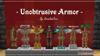 Unobtrusive Armor Resource Pack (1.21.1, 1.20.1) – Texture Pack