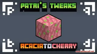 Patri's Acacia To Cherry Resource Pack (1.21.1, 1.20.1) – Texture Pack