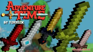 Adventure Time Swords Resource Pack (1.21.1, 1.20.1) – Texture Pack