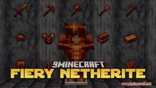 Fiery Netherite Resource Pack (1.21.1, 1.20.1) – Texture Pack