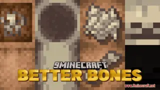Better Bones Resource Pack (1.21.1, 1.20.1) – Texture Pack