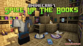 Spice Up The Books Resource Pack (1.21.1, 1.20.1) – Texture Pack