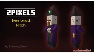Improved Witch Resource Pack (1.21.1, 1.20.1) – Texture Pack