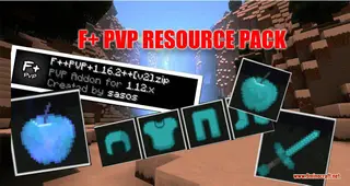 F+ PVP Resource Pack (1.21.1, 1.20.1) – Texture Pack