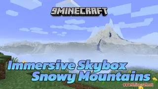 Immersive Skybox – Snowy Mountains Resource Pack (1.21.1, 1.20.1) – Texture Pack