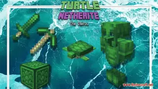 Turtle Netherite Resource Pack (1.21.1, 1.20.1) – Texture Pack