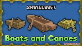 Boats And Canoes Resource Pack (1.21.1, 1.20.1) – Texture Pack