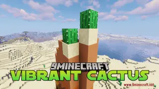 Vibrant Cactus Resource Pack (1.21.1, 1.20.1) – Texture Pack