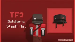 Soldier's Stash Hat Resource Pack (1.21.1, 1.20.1) – Texture Pack