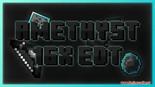 Amethyst Black 16x Pack (1.8.9) – PvP Texture Pack