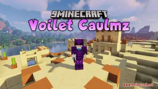 Voilet Caulmz Resource Pack (1.21.1, 1.20.1) – Texture Pack