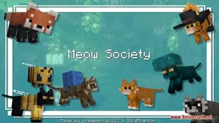 Meow Society Resource Pack (1.21.1, 1.20.1) – Texture Pack
