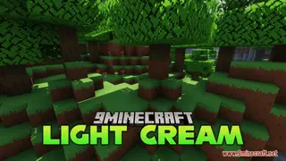 Light Cream Resource Pack (1.21.1) – Texture Pack