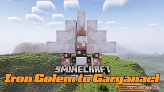Iron Golem To Garganacl Resource Pack (1.21.1, 1.20.1) – Texture Pack