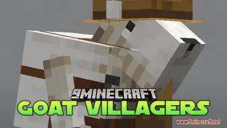 Goat Villagers Resource Pack (1.21.1, 1.20.1) – Texture Pack