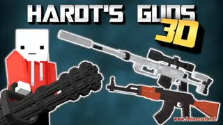 Hardt's Guns 3D Resource Pack (1.21.1, 1.20.1) – Texture Pack