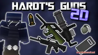 Hardt's Guns 2D Classic Resource Pack (1.21.1, 1.20.1) – Texture Pack