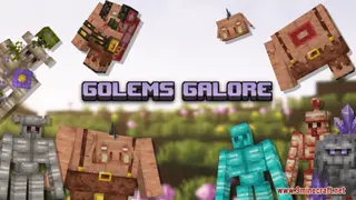 Golems Galore Resource Pack (1.21.1, 1.20.1) – Texture Pack