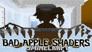Bad Apple Shaders (26.2, 1.20.1) – Making The Game's Screen "Bad Apple"