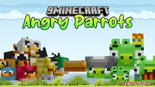 Angry Parrots Resource Pack (1.21.1, 1.20.1) – Texture Pack