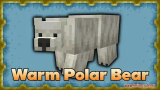 Warm Polar Bear Resource Pack (1.21.1, 1.20.1) – Texture Pack