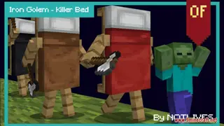 Iron Golem-Killer Bed Resource Pack (1.21.1, 1.20.1) – Texture Pack
