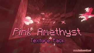 Pink Amethyst Resource Pack (1.21.1, 1.20.1) – Texture Pack