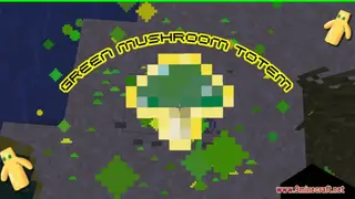 Green Mushroom Totem Resource Pack (1.21.1, 1.20.1) – Texture Pack